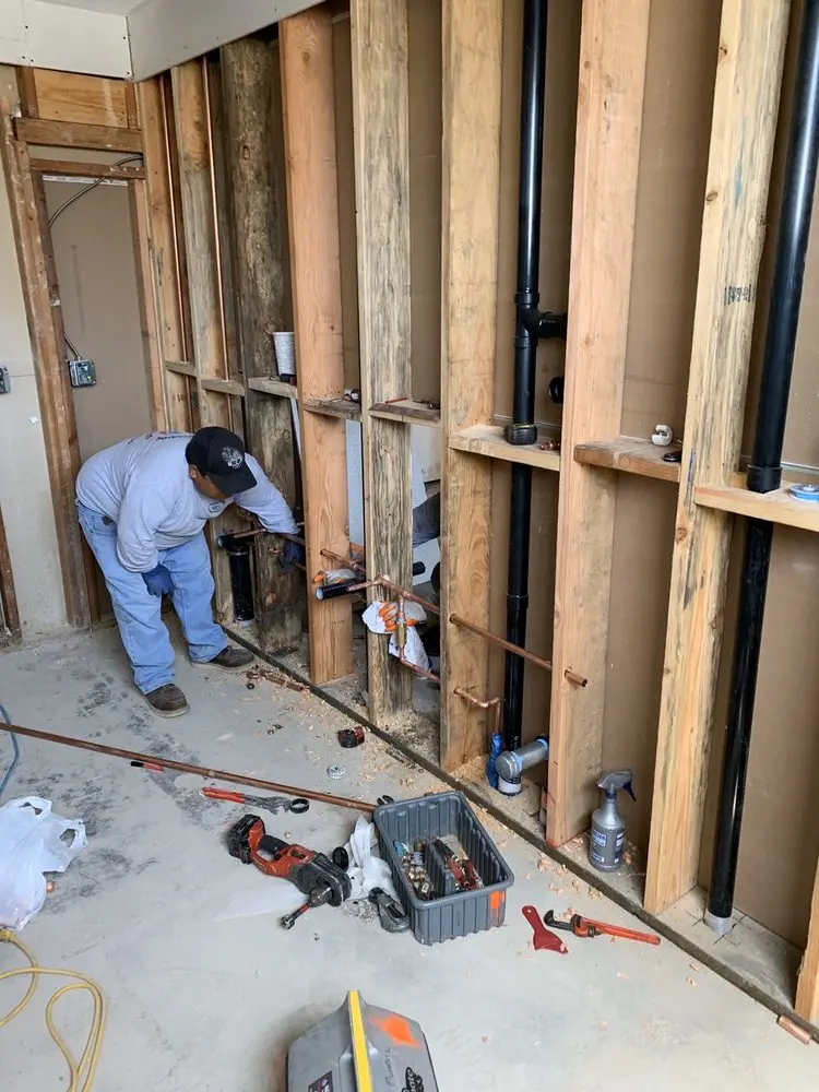 Commercial rough-in plumbing for Water Heater Replacement in Crane Road Estates